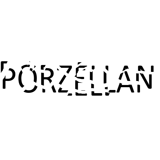 Dingbats PORZELLAN