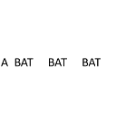 Entre les lignes A BAT BAT BAT