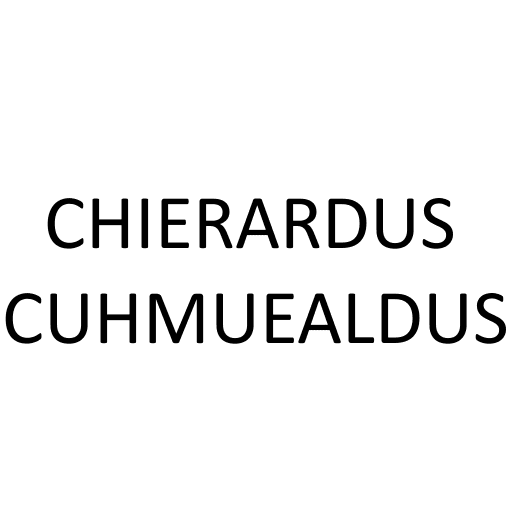 Dingbats CHIERARDUS CUHMUEALDUS